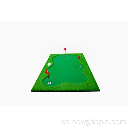 golfový putting green minigolfové hřiště 18 jamek